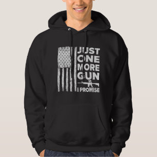 Veste À Capuche Juste un autre pistolet je le promets - Patriotiqu