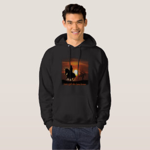 Veste À Capuche juste une fille qui aime les chevaux