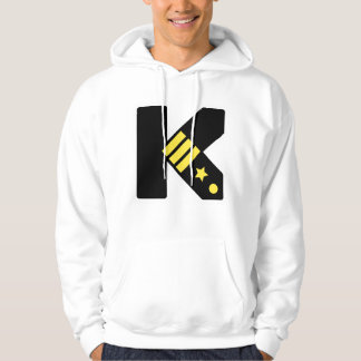 Veste À Capuche K est pour Kool – Art de lettre stylisé
