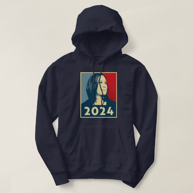 Veste À Capuche Kamala Harris 2024 (Design devant)