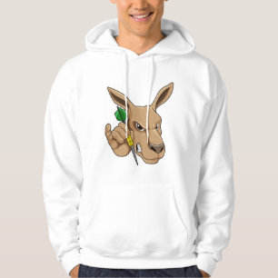 Veste À Capuche Kangaroo comme joueur de Dart avec Dart