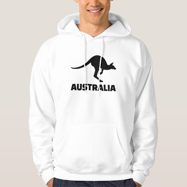 Veste À Capuche Kangourou de l'Australie (Devant)
