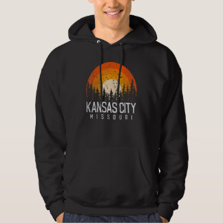 Veste À Capuche Kansas City Missouri MO Retro Vintage les années 7