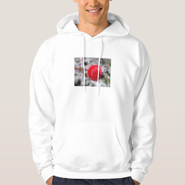 Veste À Capuche Kapuzenshirt Hagebutte mit Eis (Devant)