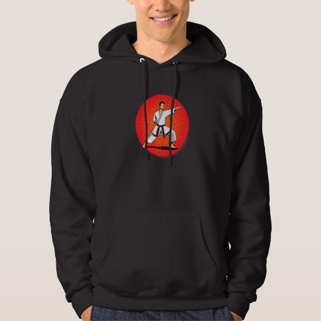 Veste À Capuche Karaté (Devant)
