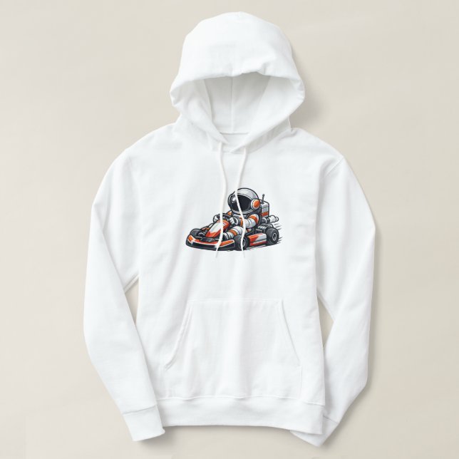Veste À Capuche Karting Astronaute (Design devant)