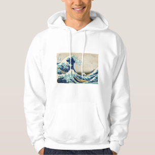 Veste À Capuche Katsushika Hokusai - La Grande vague au large de K