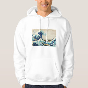 Veste À Capuche Katsushika Hokusai - La Grande vague au large de K
