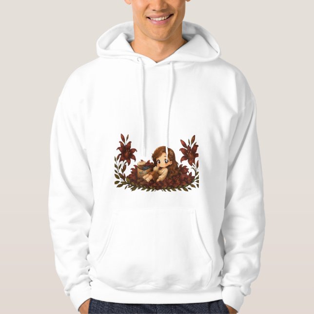 Veste À Capuche Kawaii Zodiac Neos Vierge (Devant)