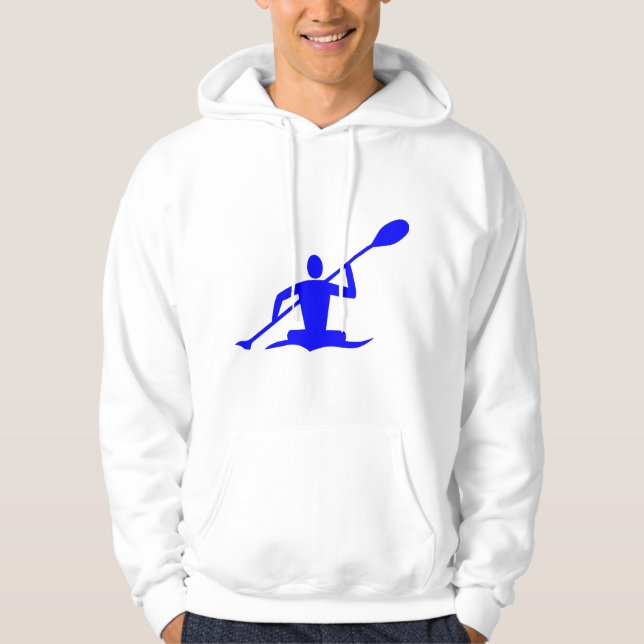 Veste À Capuche Kayak - Bleu (Devant)