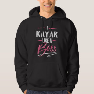 Veste À Capuche KAYAK Comme Un Patron Lady Boss Girl Power Don