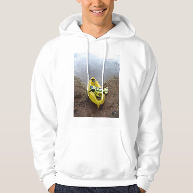 Veste À Capuche Kayak sur le rivage (Devant)