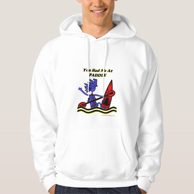 Veste À Capuche Kayak : Vous m'avez eu à la palette (Devant)