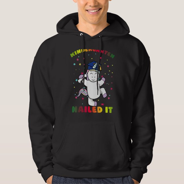 Veste À Capuche Kindergarten cloué It K Pop Unicorn Drama Graduat (Devant)
