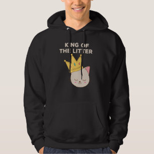 Veste À Capuche King Of The Litter Kitty Litter Cats