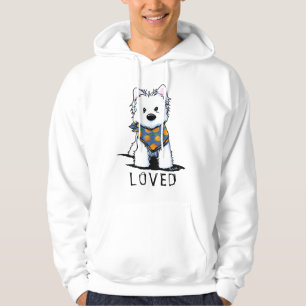 Veste À Capuche KiniArt Westie Terrier T-shirt adoré
