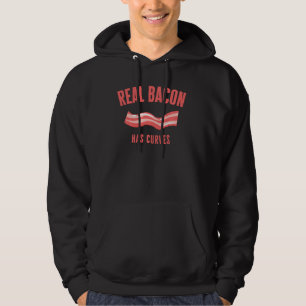 Veste À Capuche Kiss Me I M Bacon Drôle Design Pour Les Amateurs D