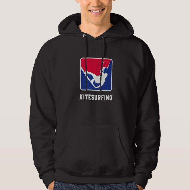 Veste À Capuche Kitesurf Kite Surfer Kiteboarding Windsurf W (Devant)