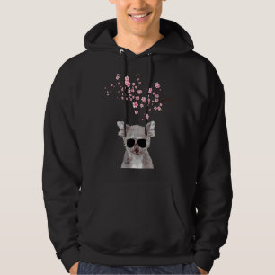 Veste À Capuche Koala Sunglass Japanese Cherry Cute Blossom Sakura