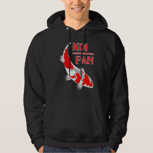 Veste À Capuche Koi ami Fan Carp Fish Nishikigoi Kohaku Sanke K