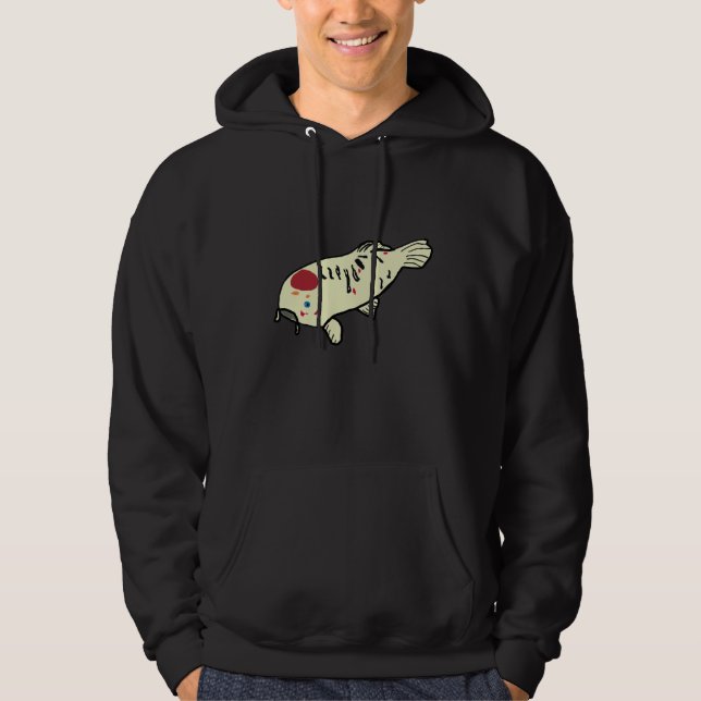 Veste À Capuche Koi Carp (Devant)