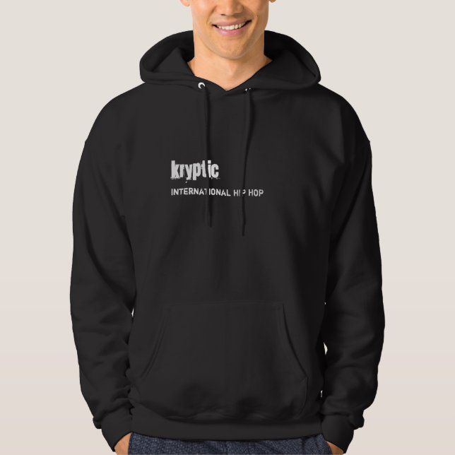 Veste À Capuche Kryptic, HIP HOP international (Devant)