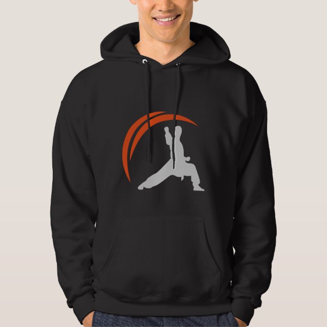 Veste À Capuche Kung Fu Wushu Martial Arts (Devant)