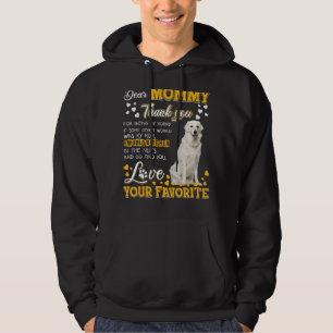 Veste À Capuche Kuvasz Cher Merci Maman D'Être Ma Maman