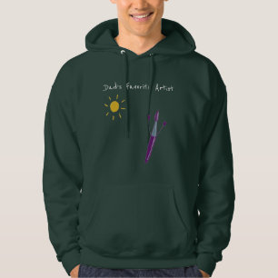Veste À Capuche L’oeuvre de votre enfant pour papa sur un