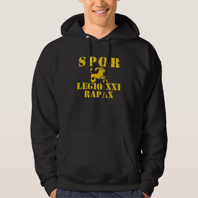 Veste À Capuche La 21ème légion prédatrice de 21 Augustus - (Devant)
