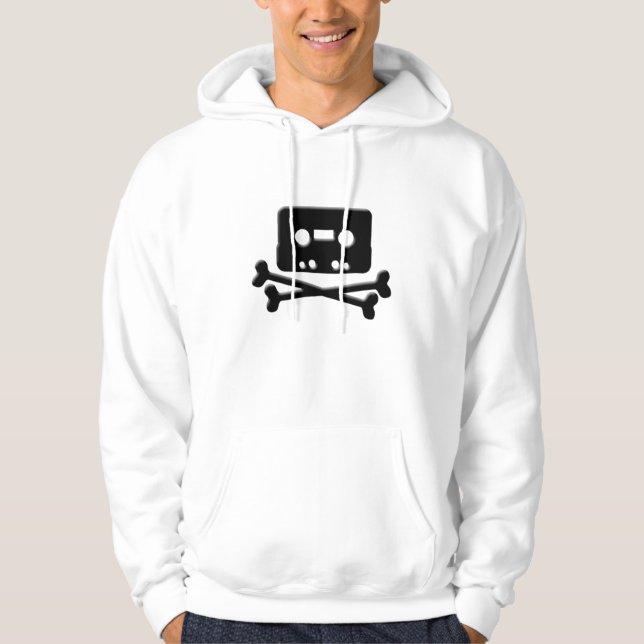 Veste À Capuche La bande de baie de pirate (Devant)