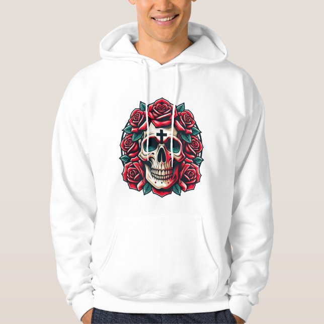 Veste À Capuche La beauté de la mortalité (Devant)