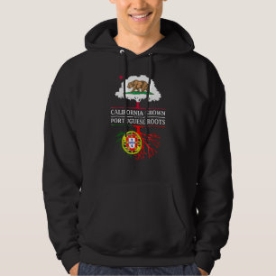 Veste À Capuche La Californie Cultive Avec Des Racines Portugaises