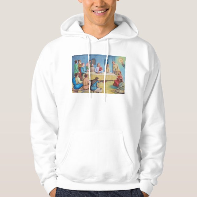 Veste À Capuche La Cène : Jésus et les disciples (Devant)