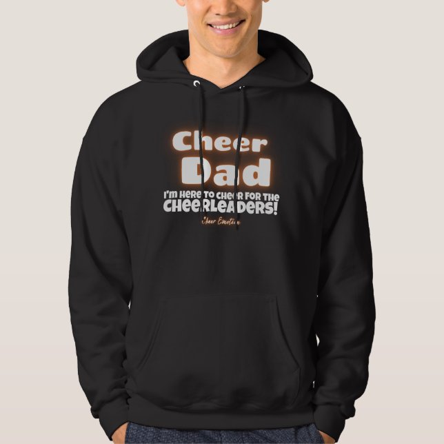 Veste À Capuche La Chemise Parfaite Cheer Dad (Devant)