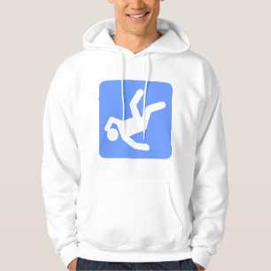 Veste À Capuche La Chute de l'Homme - Bleu Bébé