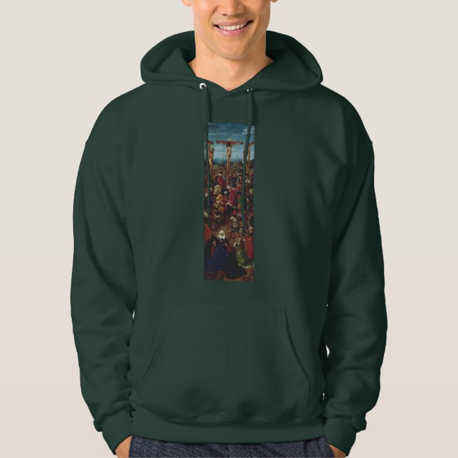 Veste À Capuche La Crucifixion de Van Eyck (Devant)
