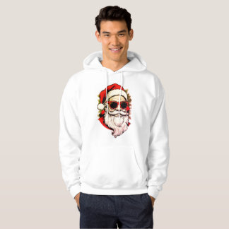 Veste À Capuche La démarche des fêtes de Noël de Papa Noël