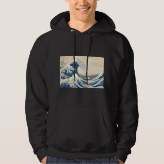 Veste À Capuche La Grande Vague de Kanagawa Katsushika Hokusai Art