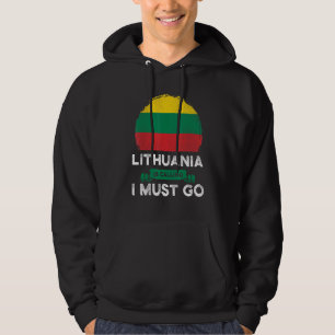 Veste À Capuche La Lituanie Dit Que Je Dois Aller Au Patrimoine Li