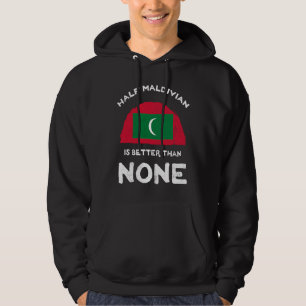 Veste À Capuche La moitié maldivienne vaut mieux que nulle Républi
