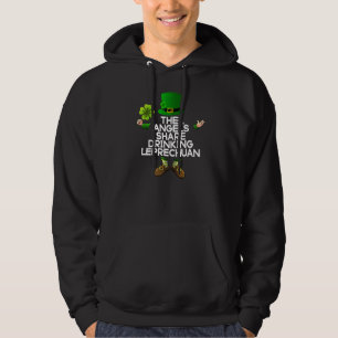 Veste À Capuche La part de l'ange Boire Leprechuan Bourbon St P