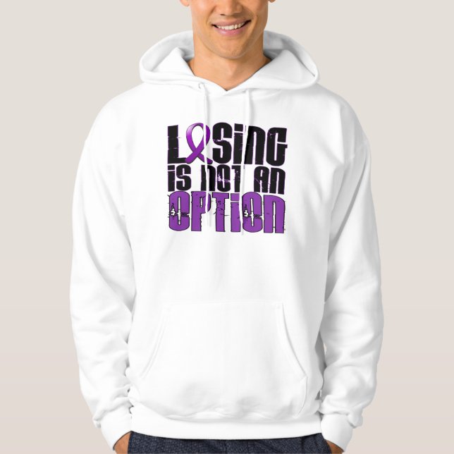 Veste À Capuche La perte n'est pas une épilepsie d'option (Devant)
