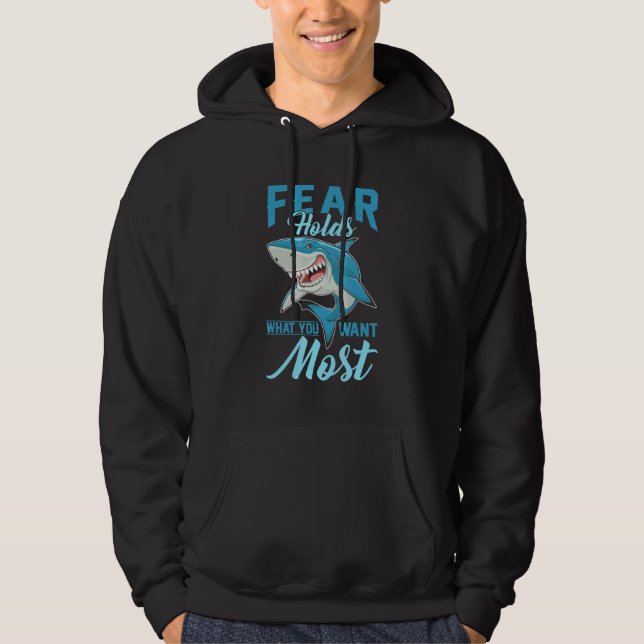 Veste À Capuche La Peur Contient Ce Que Vous Voulez Le Plus Éffray (Devant)