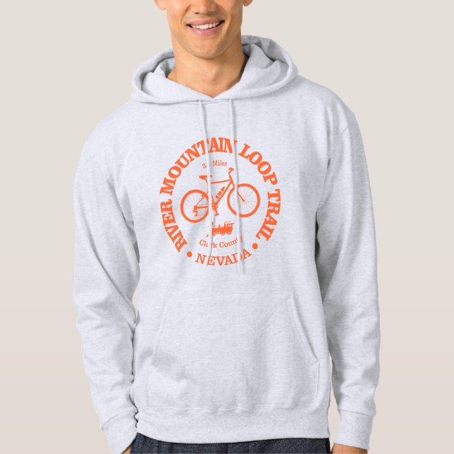 Veste À Capuche La piste de boucles de la rivière Mountain (cyclis (Devant)