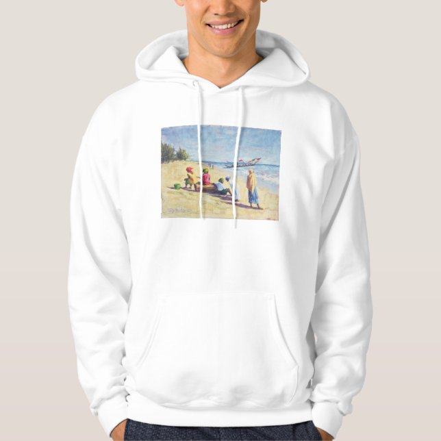Veste À Capuche La plage chez Abene Sénégal 1997 (Devant)