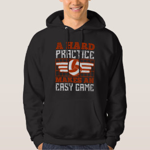 Veste À Capuche La pratique du volley-ball rend la partie facile
