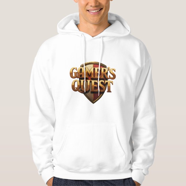 Veste À Capuche La quête du joueur (Devant)