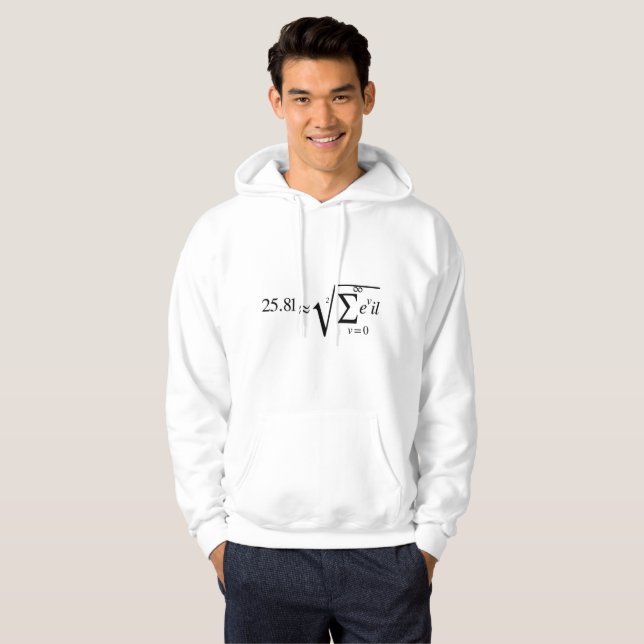 Veste À Capuche La racine de tout le mal (Devant entier)