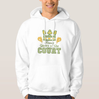 Veste À Capuche La Reine du sweatshirt à capuchon de tennis de